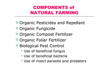 Natural organic and biological farming A Lecture By Mr Allah Dad Khan ...