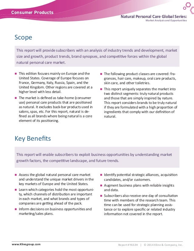 Natural Personal Care Global Series Natural Personal Care Global