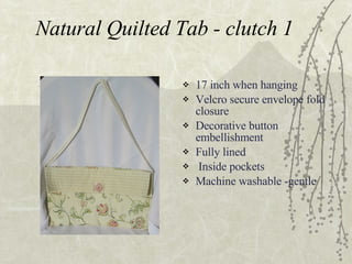 Natural Quilted Tab - clutch 1 ,[object Object],[object Object],[object Object],[object Object],[object Object],[object Object]