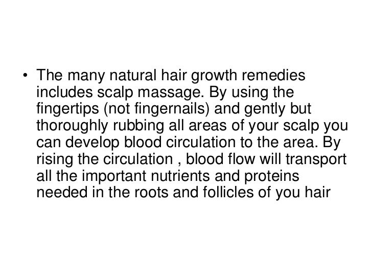Natural Remedies For Thinning Hair