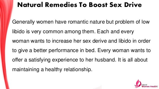 Natural Remedies To Boost Sex Drive And Satisfy Your Husband In Bed