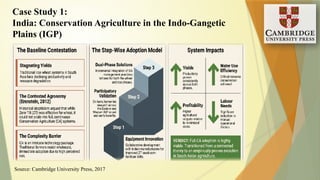 Case Study 1:
India: Conservation Agriculture in the Indo-Gangetic
Plains (IGP)
Source: Cambridge University Press, 2017
 