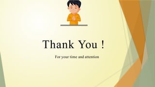 Thank You !
For your time and attention.
 