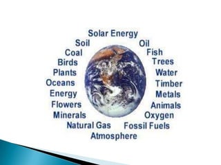 Natural resources | PPTX