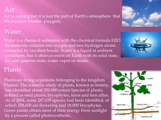 CBSE Class IX Chemistry Natural resources | PPTX