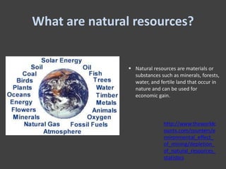 Natural resources | PPTX