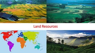 Land Resources
 