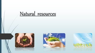 Natural resources
 