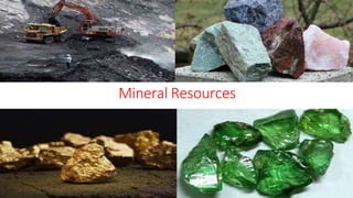 Mineral Resources
 