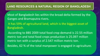 Natural resources of Bangladesh by capt Robin amc | PPTX