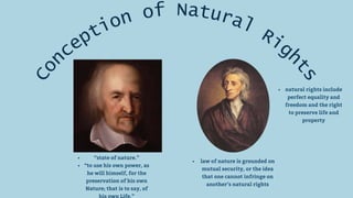 Not Natural Rights Presentation of Natural Rights in Modern Human Rights Theories | PPT