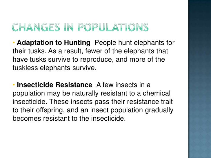 Insecticide Resistant Insects Natural Selection Insecticide Resistant Insects Natural Selection