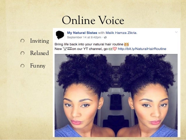 My Natural Sistas Social Media Plan