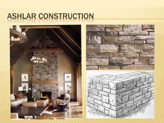 ASHLAR CONSTRUCTION
 