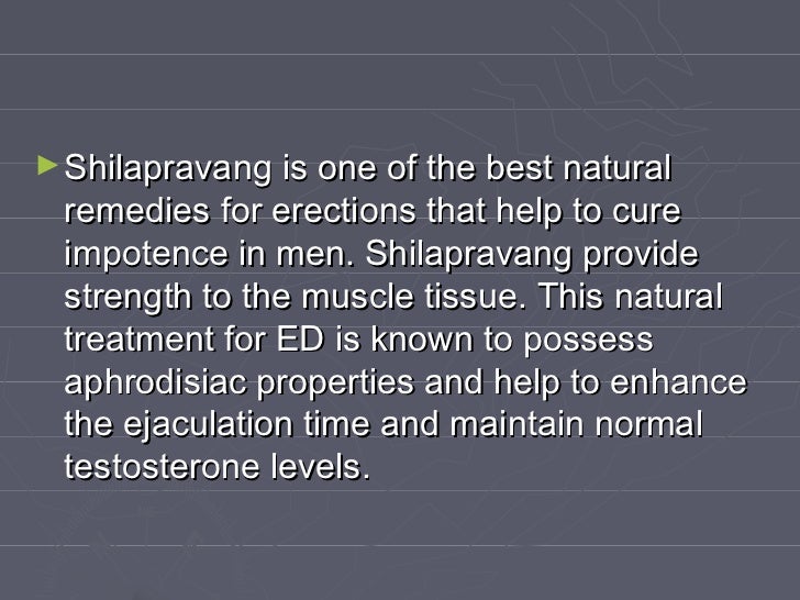 Best Natural Treatment For Erections Best Natural Treatment For Erections