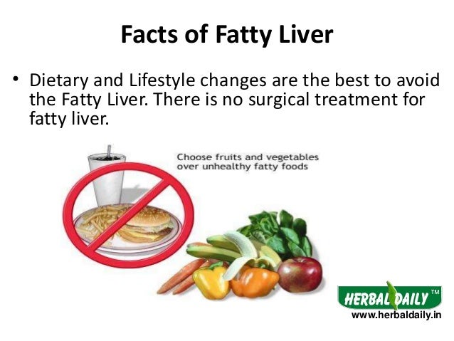 What lifestyle changes can help treat fatty liver disease?