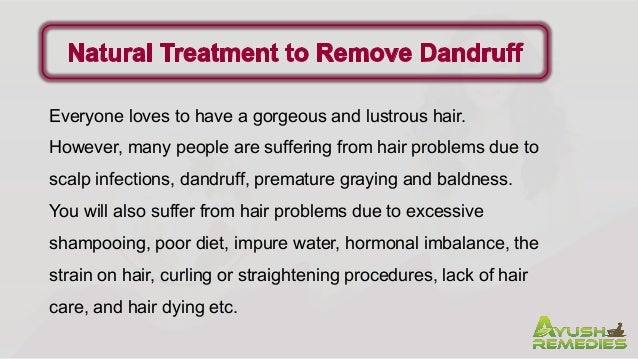 Natural Treatment To Remove Dandruff From Hair Permanently At Home