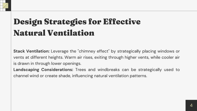 Natural Ventilation: Design Strategies and Case Studies | PDF