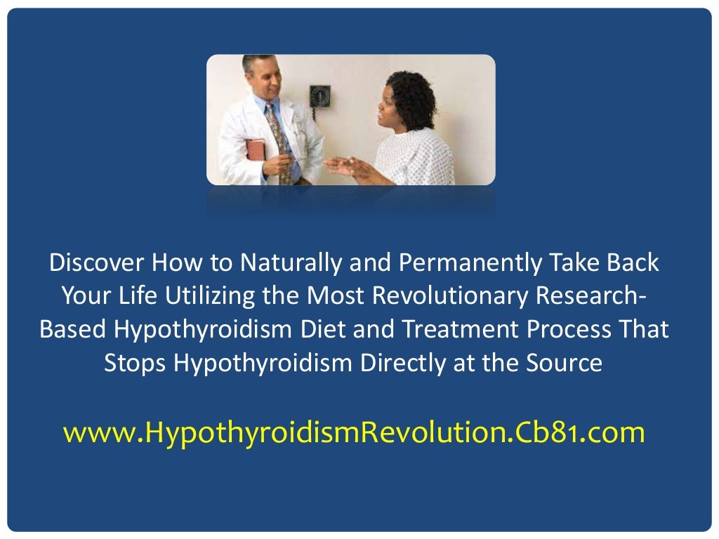 Natural ways to cure hypothyroid
