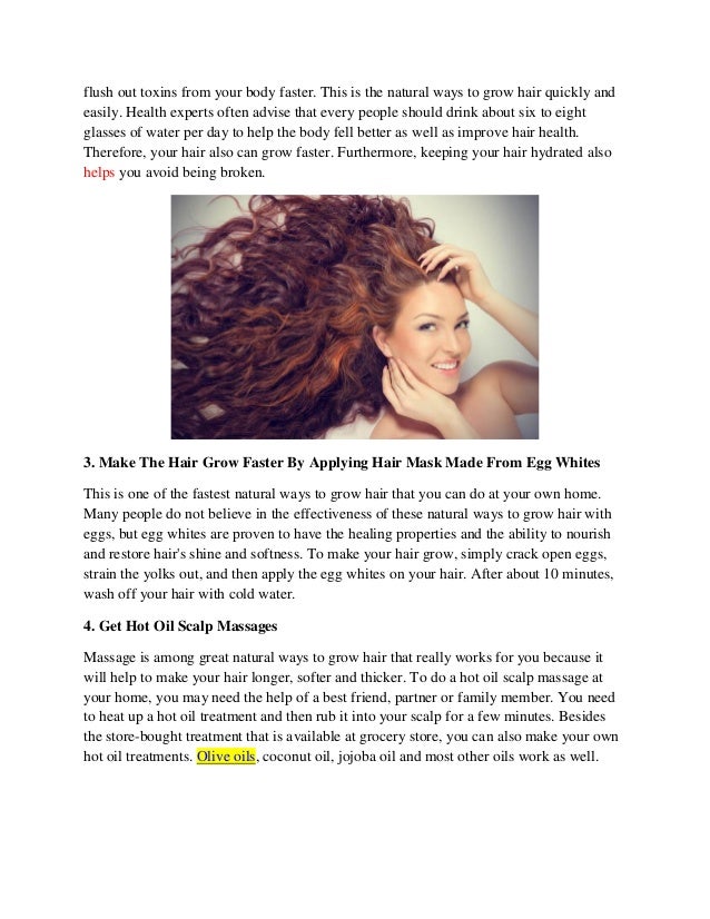 Discover 5 Natural Ways To Grow Hair Longer Fast At Home