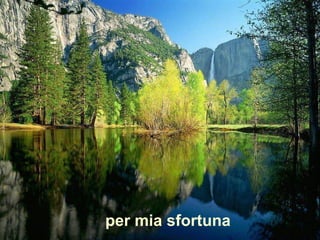 per mia sfortuna
 