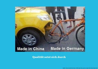 Qualität setzt sich durch

       naturblau +++ Werthaltige Marketingstrategien für Start Ups +++ TZK Vortragsreihe IMPULSE 2013 +++ 20.03.2013 +++ 18

                                                    Quelle: http://pix.ilikr.net/just-a-little-joke-foto-sent-by-claudi-milz-thanx/8957.html
 