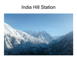 India Hill Station