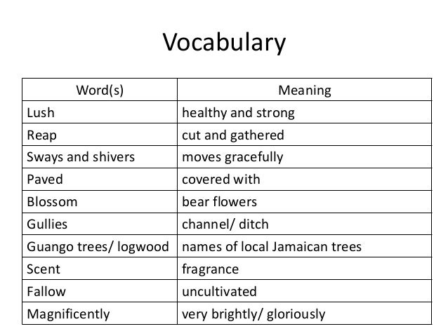 nature form 5 poem