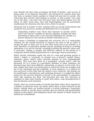 The Nature of Suicide Bereavement | PDF