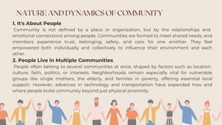 _Nature and dynamics of communities and community development .pdf
