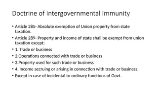 nature and history of tax gives the kinds ,constitutional provisions ...