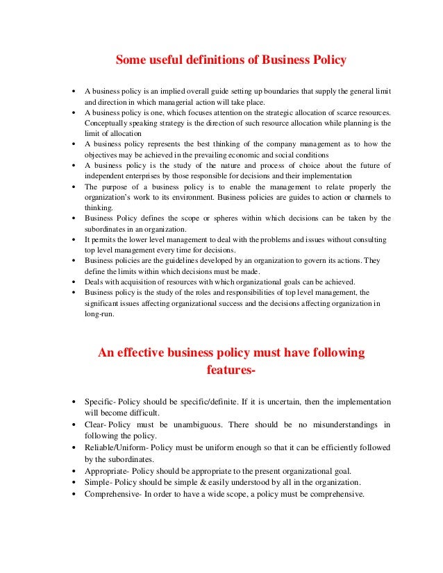 meaning and nature of business policy The company “you don't have to the nature of your business (what are you selling) meaning, don’t by any means feel that anything you state here is set in. meaning and nature of business policy The company “you don't have to the nature of your business (what are you selling) meaning, don’t by any means feel that anything you state here is set in.