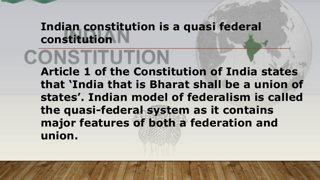 Nature And Importance Of Indian Constitution