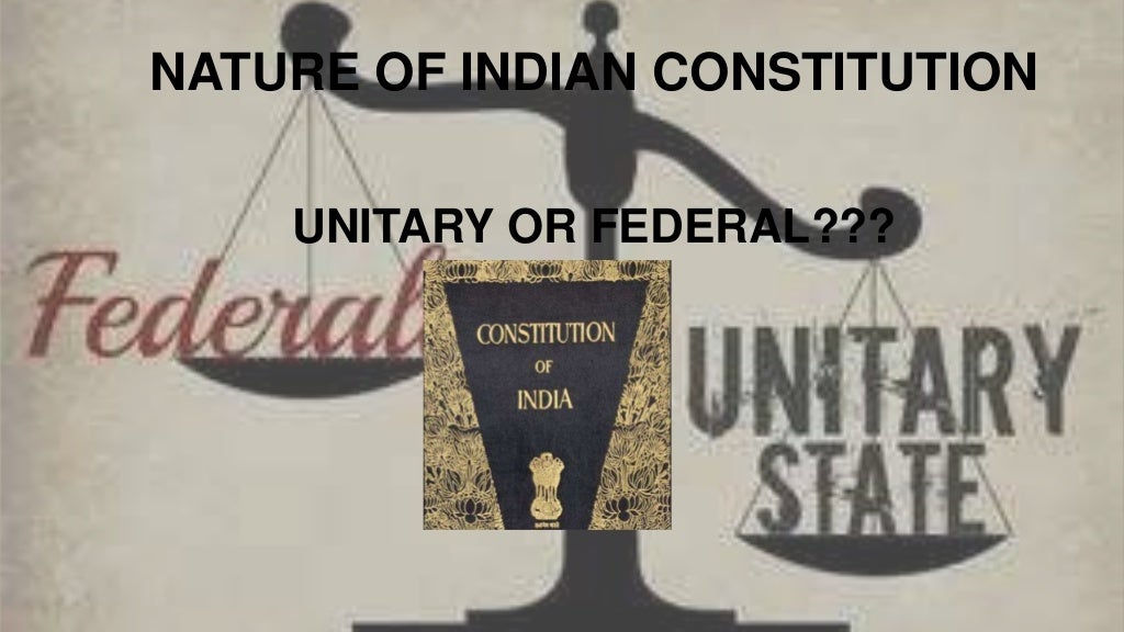 Nature And Importance Of Indian Constitution