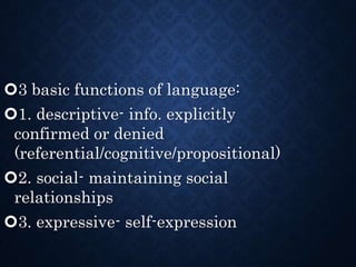 NATURE AND TYPES OF LINGUISTIC MEANING.ppt