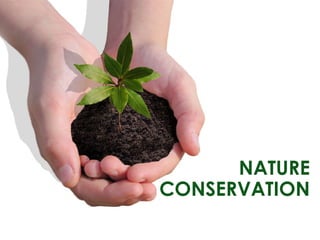 NATURE
CONSERVATION
 