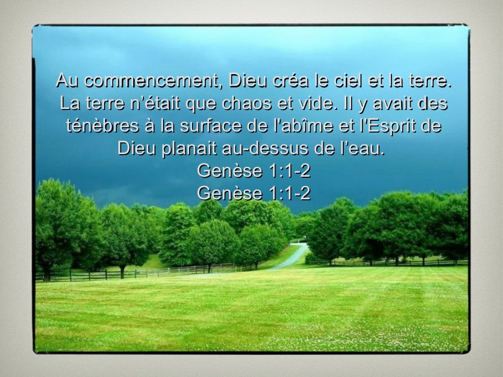 La nature de Dieu