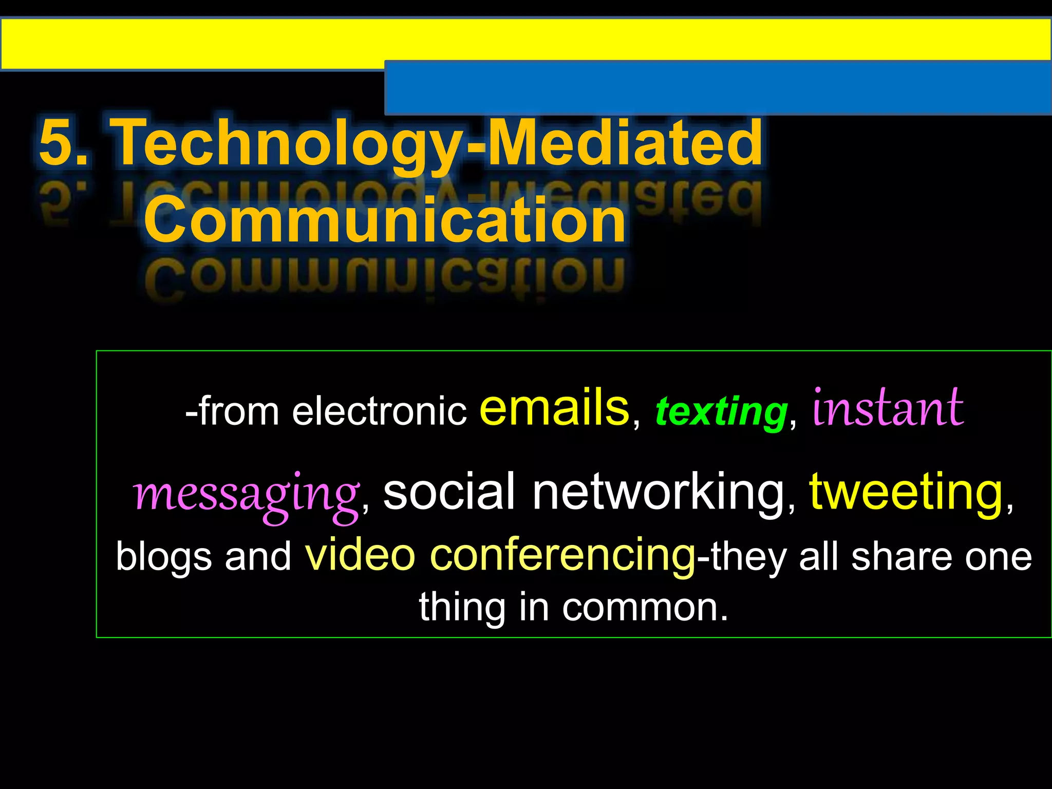 Nature of Communication | PPTX