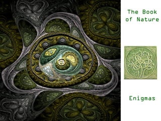 The Book
of Nature
Enigmas
 