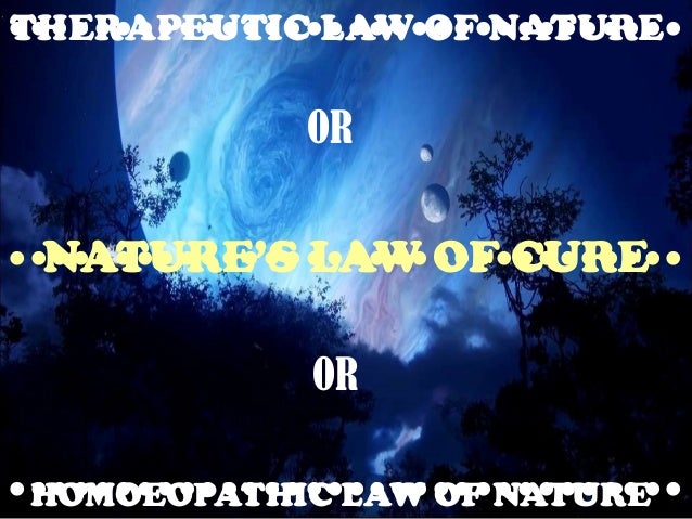 Homoeopathic Nature S Law Of Cure Homoeopathic Nature S Law Of Cure