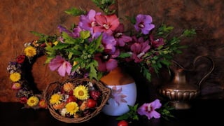 Nature morte fleurs HD
