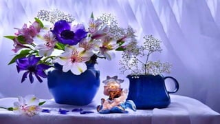 Nature morte fleurs HD