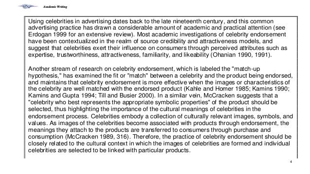 Nature of academic texts