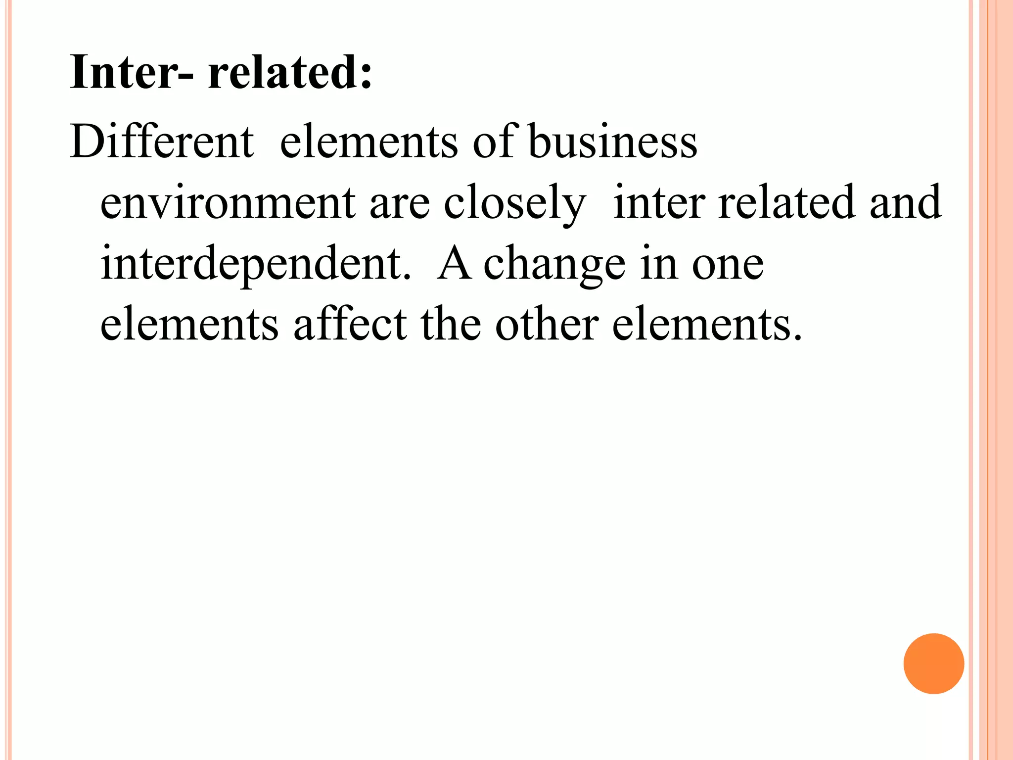 NATURE OF BUSINESS ENVIRONMENT | PPTX