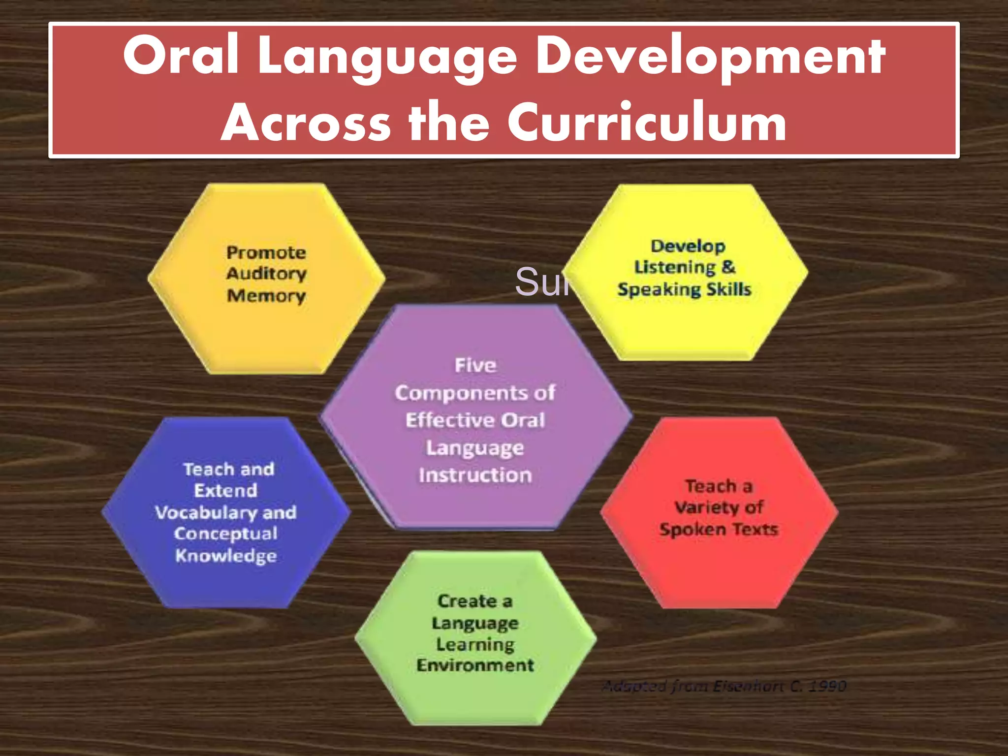 Nature of Classroom discourse: Oral language