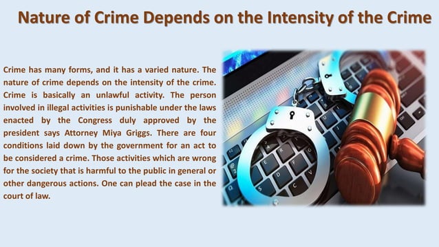 Nature of Crime | PPT