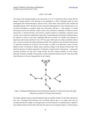 H2o2 Dimer Nature of hydrogen bonds in liquids and crystals | PDF
