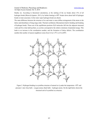 Nature of hydrogen bonds in liquids and crystals | PDF