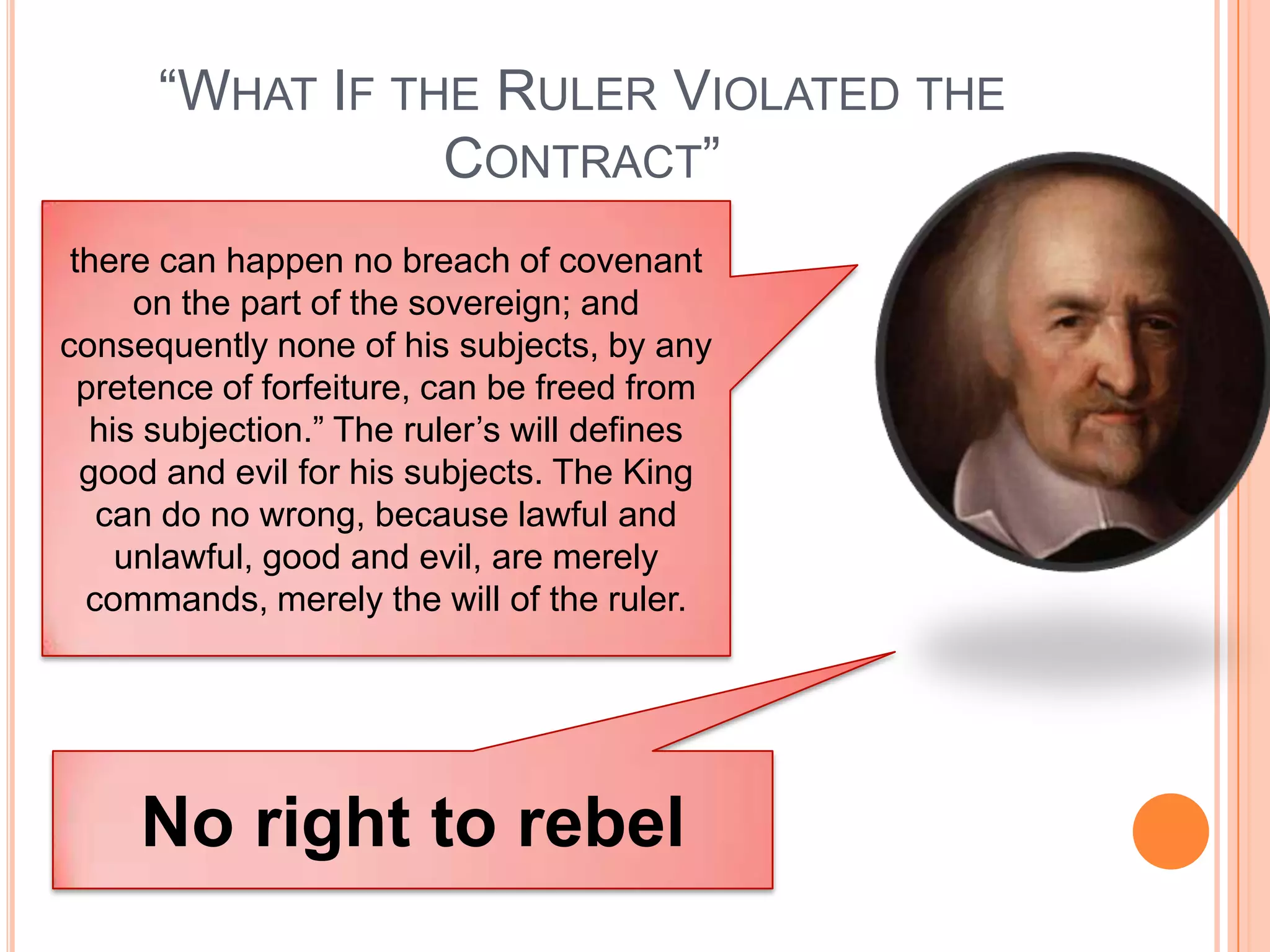 Wrong Ruler Nature of man, state of nature and social contract -- john locke vs ...