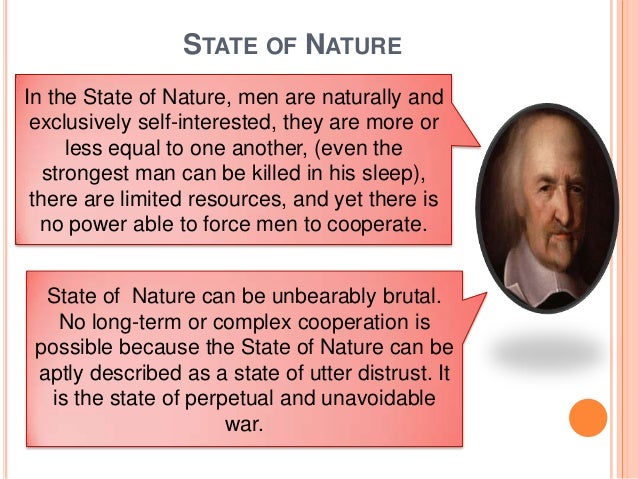 Definition Of Hobbes State Of Nature